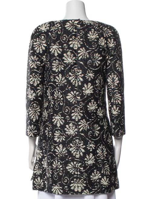 Chanel 2018 Floral Print Coat