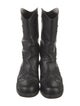Chanel 2014 Interlocking CC Logo Western Boots