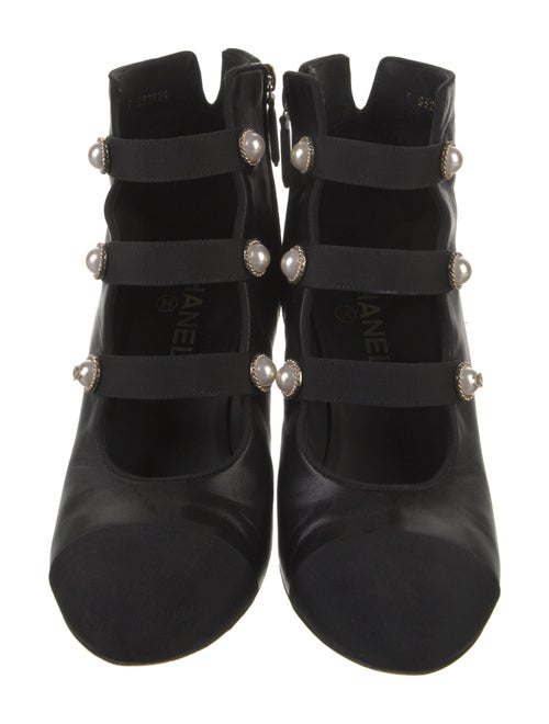 Chanel 2017 Interlocking CC Logo Boots