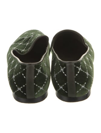 Chanel 2017 Interlocking CC Logo Loafers