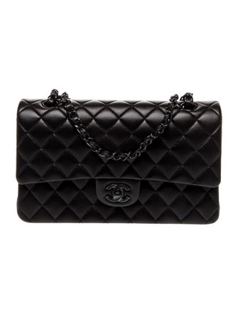 Chanel So Black Classic Medium Double Flap Bag