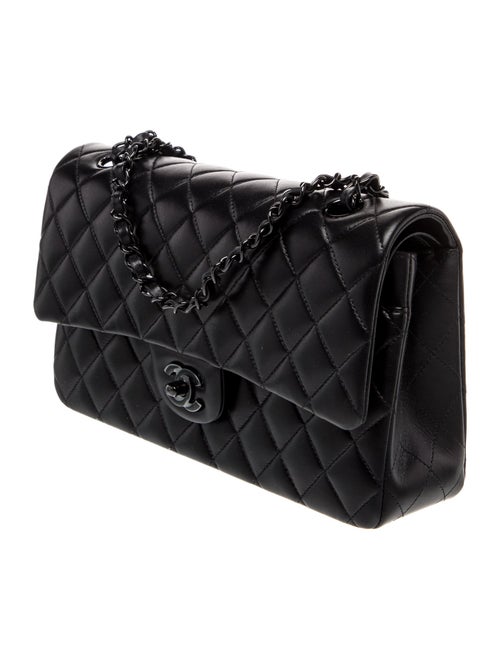 Chanel So Black Classic Medium Double Flap Bag