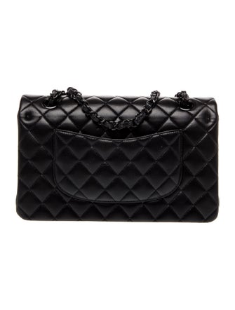 Chanel So Black Classic Medium Double Flap Bag