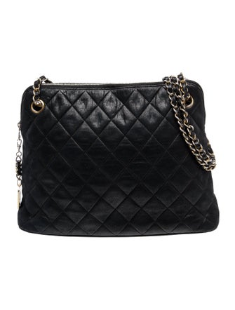 Chanel Quilted Dome Shoulder Bag