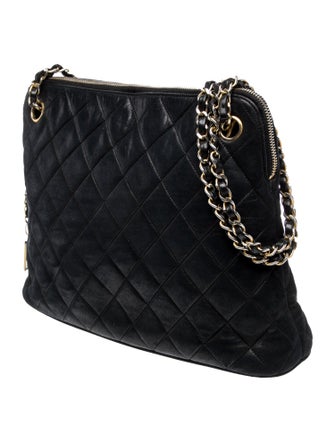 Chanel Quilted Dome Shoulder Bag