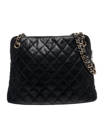 Chanel Quilted Dome Shoulder Bag