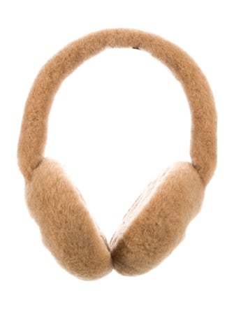 Chanel Shearling CC Earmuffs
