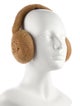 Chanel Shearling CC Earmuffs
