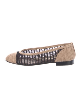 Chanel 2025 Interlocking CC Logo Ballet Flats