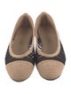 Chanel 2025 Interlocking CC Logo Ballet Flats