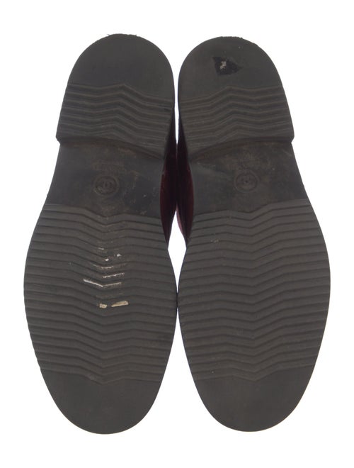 Chanel 2014 Interlocking CC Logo Combat Boots