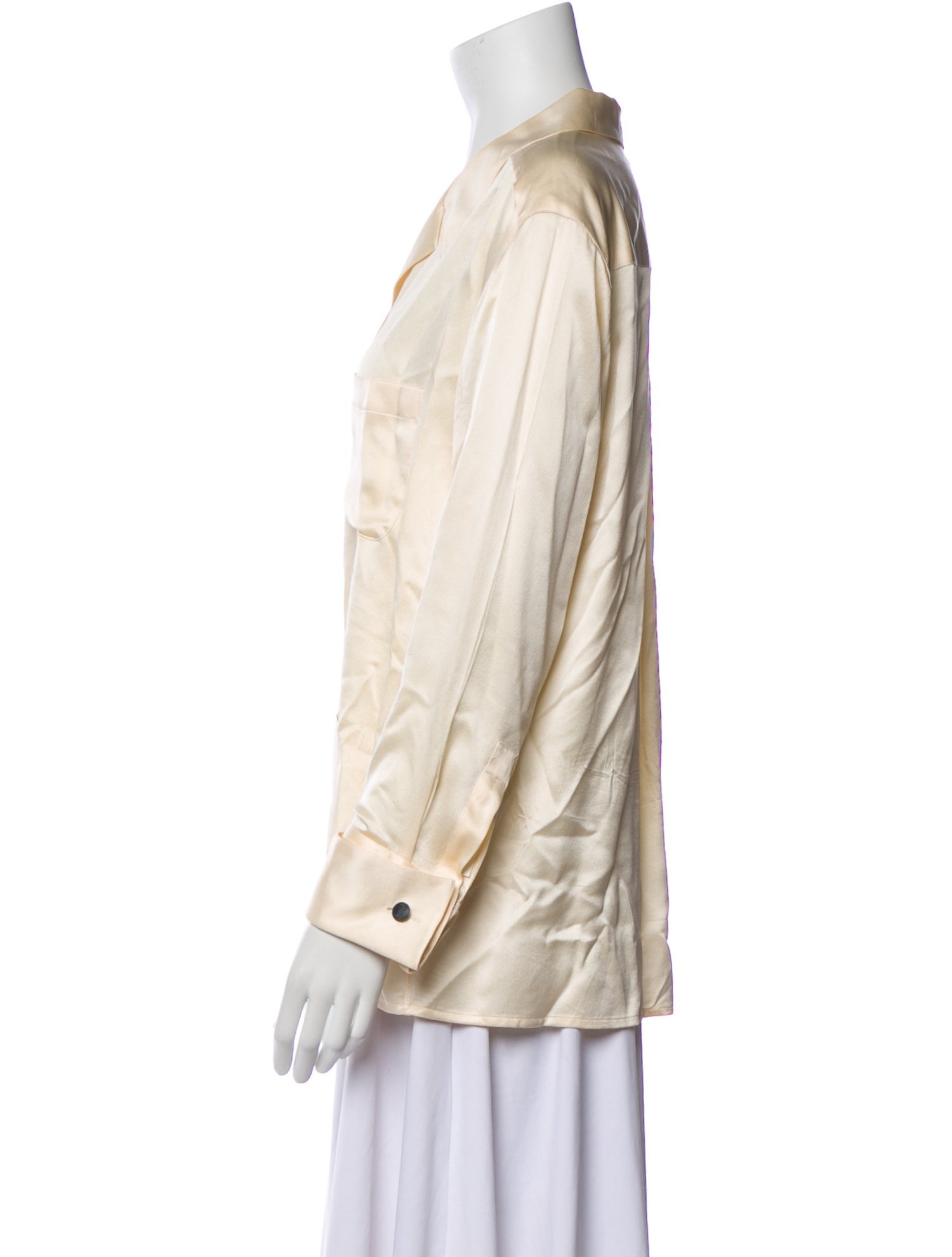 Chanel Vintage 1990's Button-Up Top