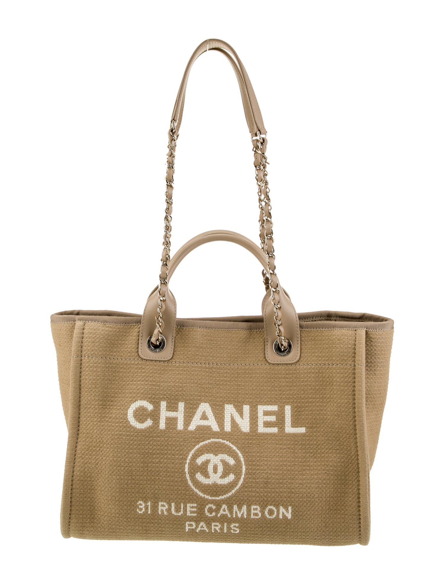 Chanel Small Deauville Shopping Tote