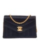 Chanel Satin Chevron Mini Flap Bag