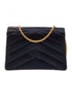 Chanel Satin Chevron Mini Flap Bag