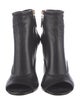 Chanel Interlocking CC Logo Leather Boots