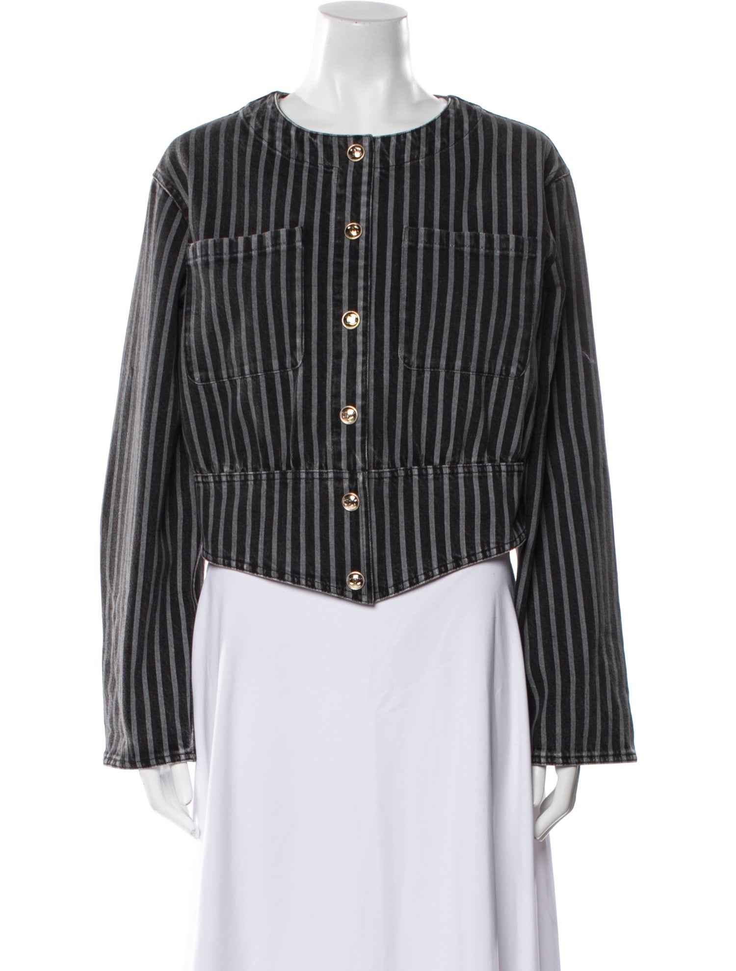 Chanel 2020 Striped Evening Jacket