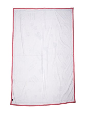 Chanel Graphic Print Beach Towel