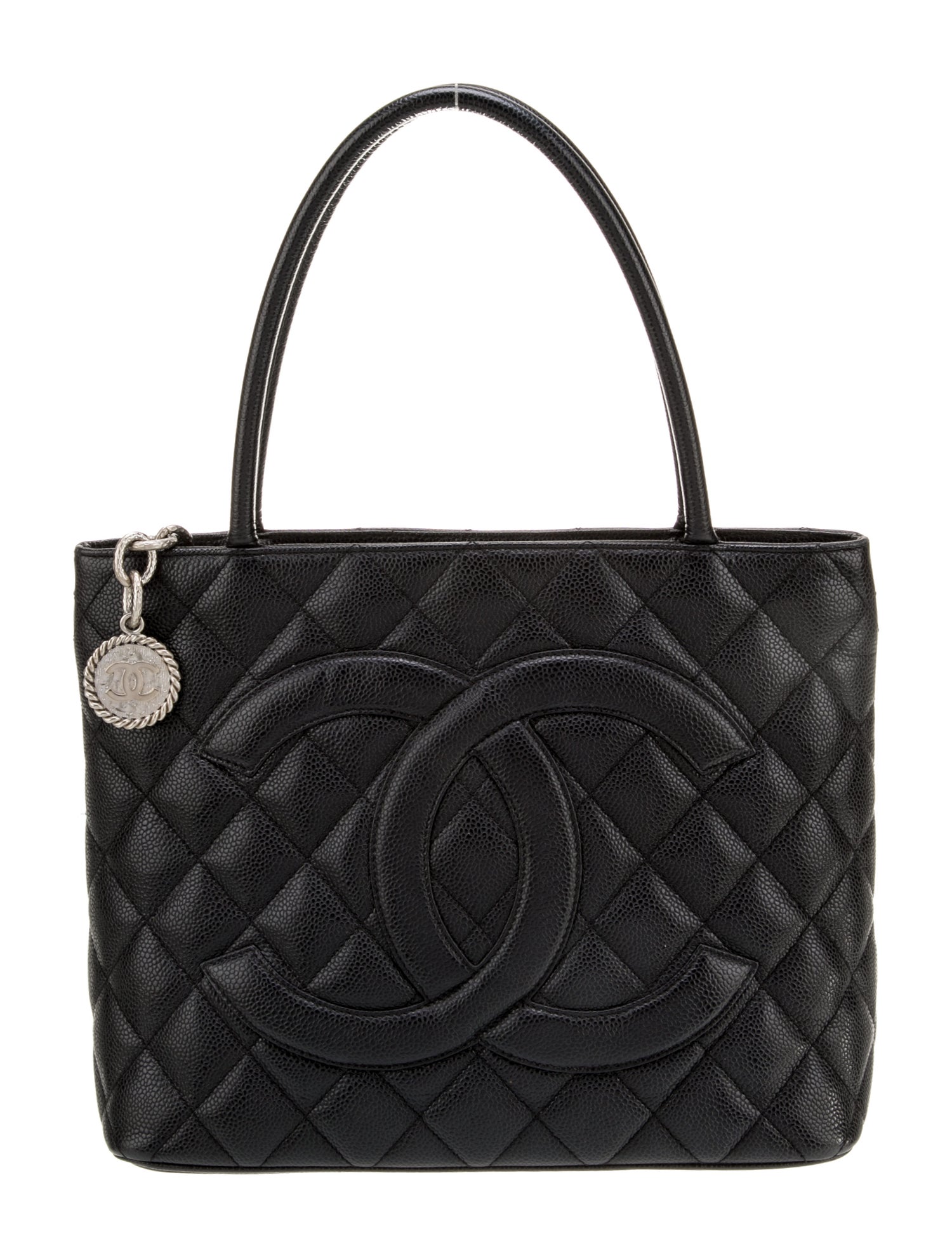 Chanel Caviar Medallion Tote