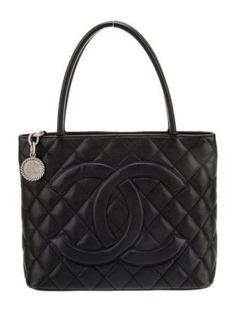 Chanel Caviar Medallion Tote
