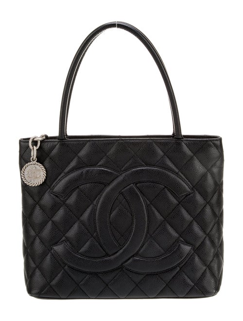Chanel Caviar Medallion Tote