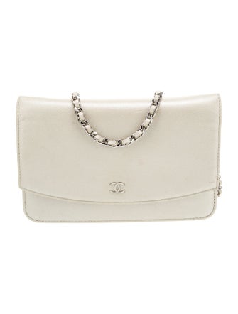 Chanel Sevruga Wallet on Chain