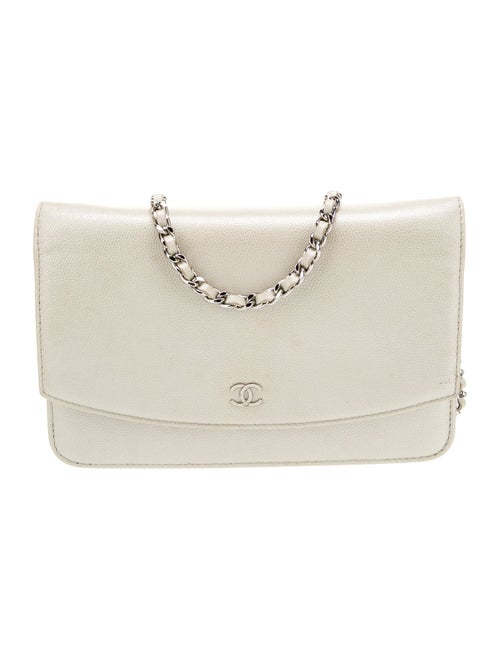Chanel Sevruga Wallet on Chain