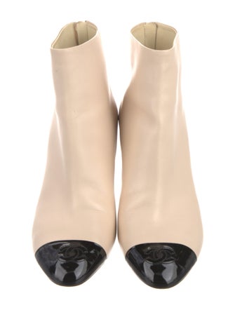 Chanel 2016 Interlocking CC Logo Boots