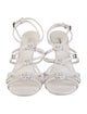 Chanel 2023 Interlocking CC Logo Slingback Sandals