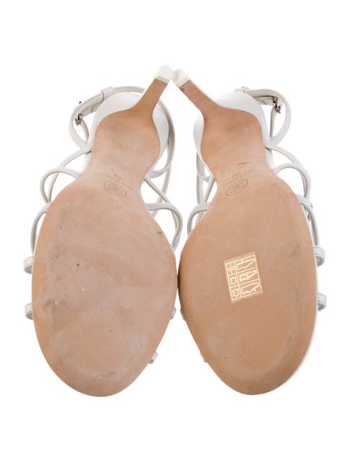 Chanel 2023 Interlocking CC Logo Slingback Sandals