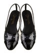 Chanel Interlocking CC Logo Ballet Flats