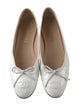 Chanel Interlocking CC Logo Patent Leather Ballet Flats