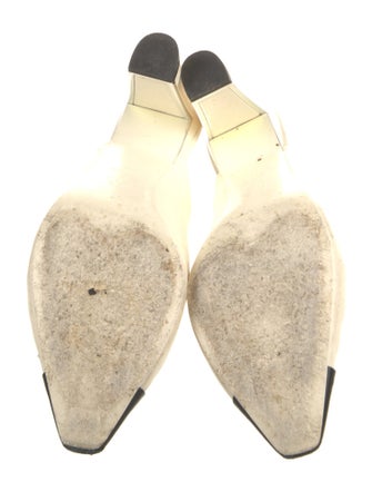 Chanel Interlocking CC Logo Leather Mules