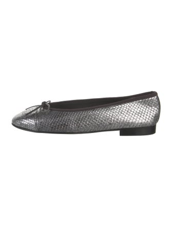 Chanel 2016 Interlocking CC Logo Ballet Flats