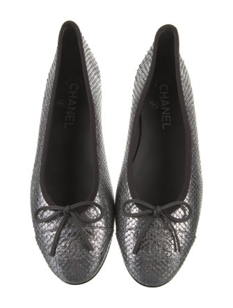 Chanel 2016 Interlocking CC Logo Ballet Flats