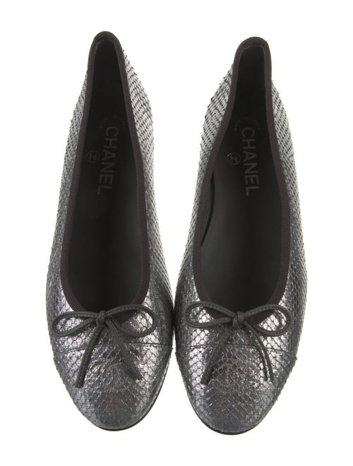 Chanel 2016 Interlocking CC Logo Ballet Flats