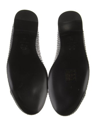 Chanel 2016 Interlocking CC Logo Ballet Flats