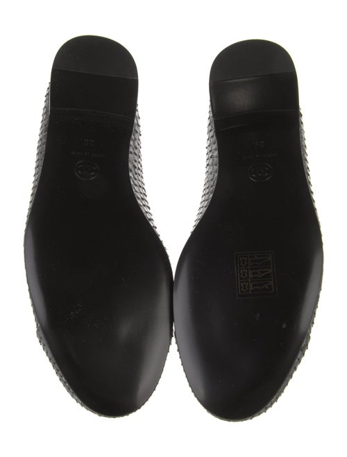 Chanel 2016 Interlocking CC Logo Ballet Flats