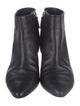 Chanel Interlocking CC Logo Leather Boots