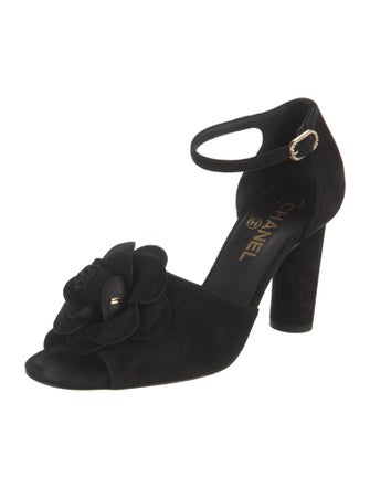 Chanel 2016 Interlocking CC Logo Sandals