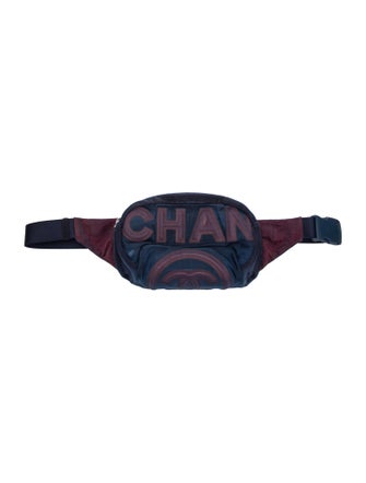 Chanel Logo Mesh Waist Bag