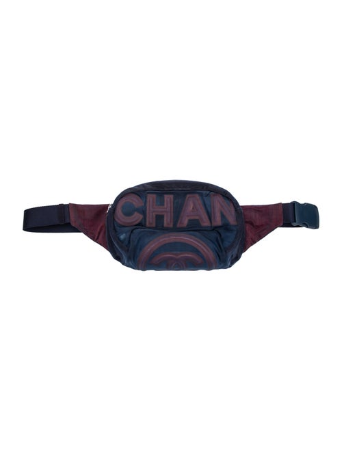 Chanel Logo Mesh Waist Bag