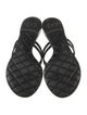 Chanel Interlocking CC Logo Rubber Flip Flops