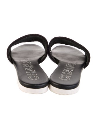 Chanel 2024 Interlocking CC Logo Slides