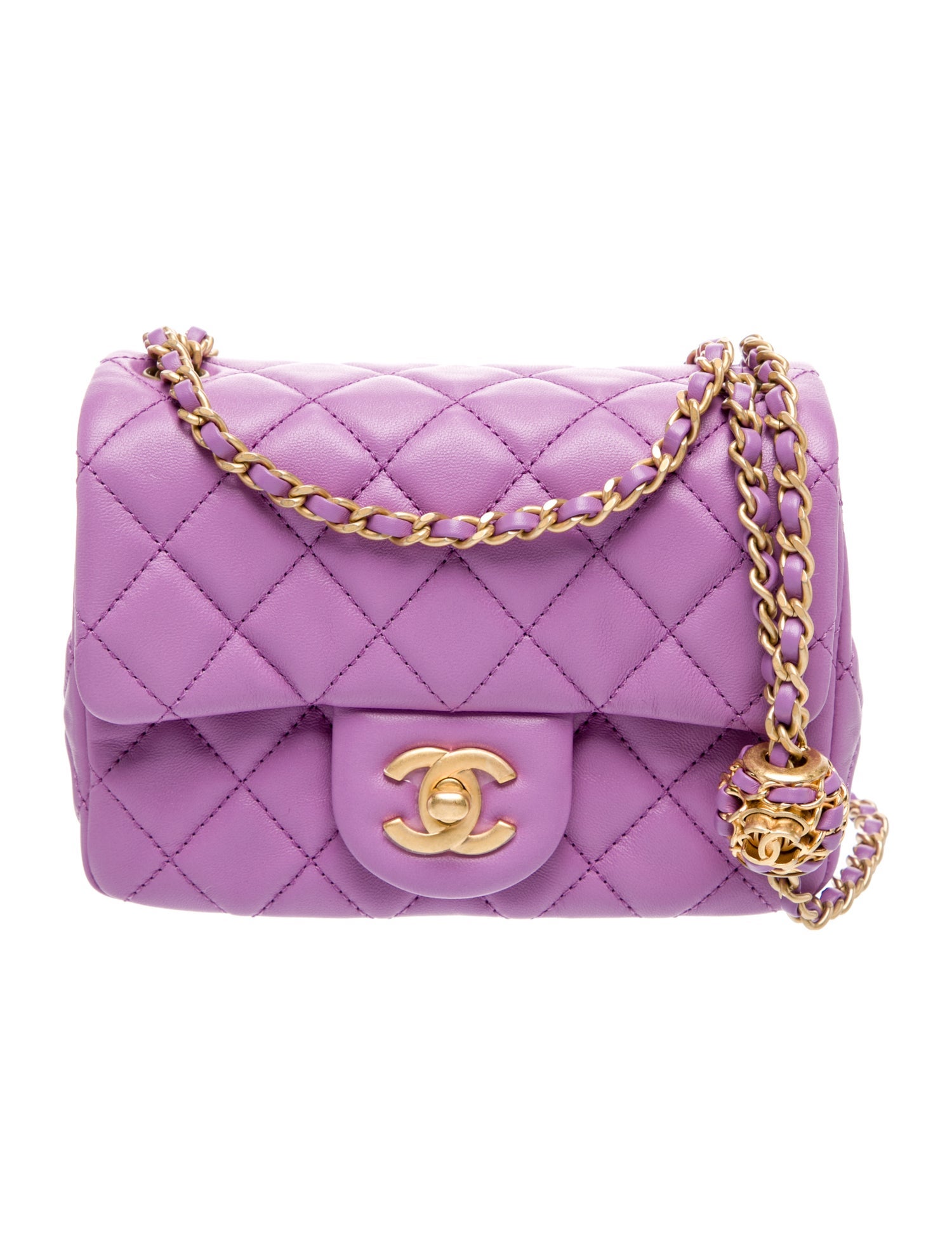 Chanel Mini Square Pearl Crush Flap w/ Tags