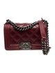 Chanel Small Double Stitch Boy Bag