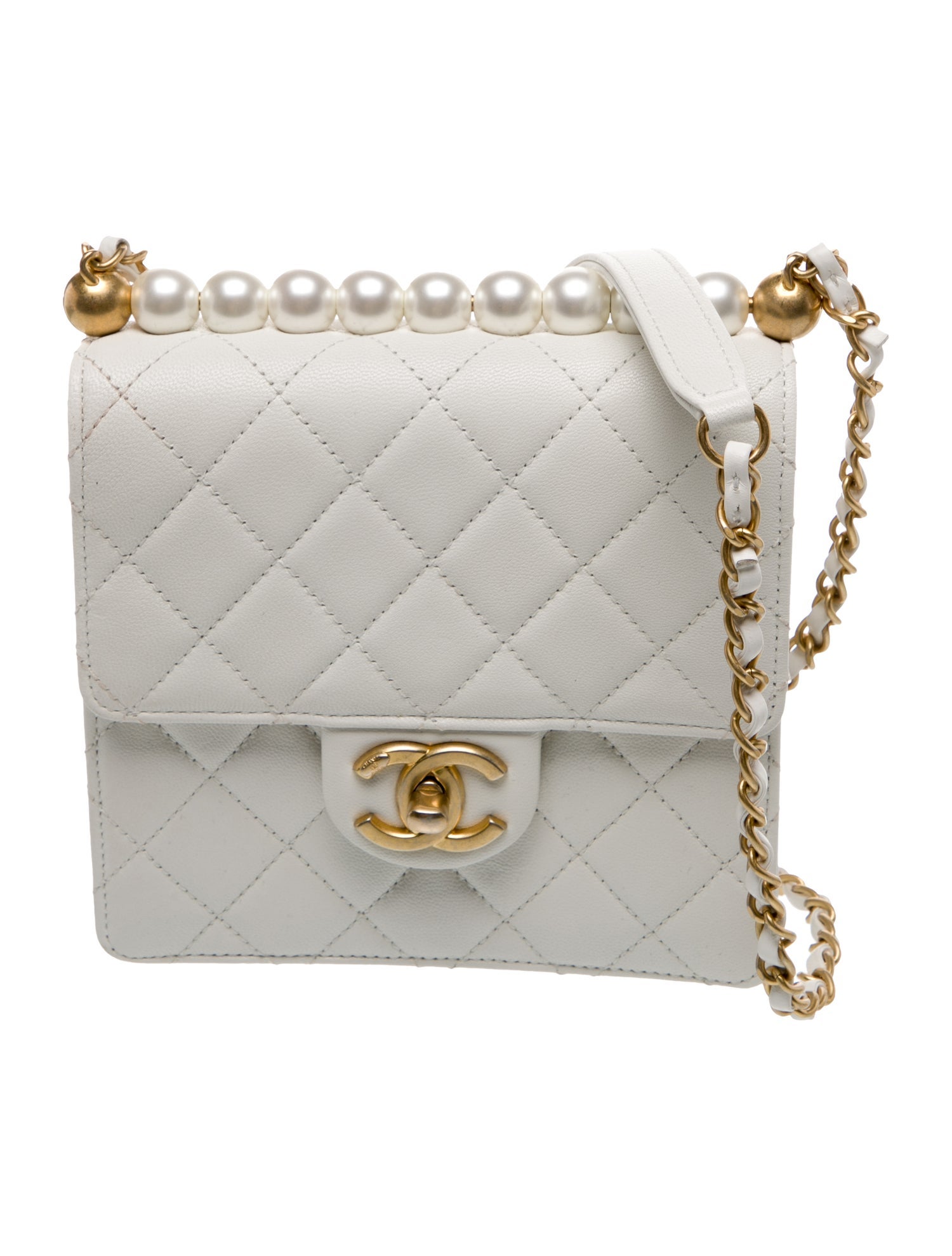 Chanel Small Chic Pearl Flap Bag