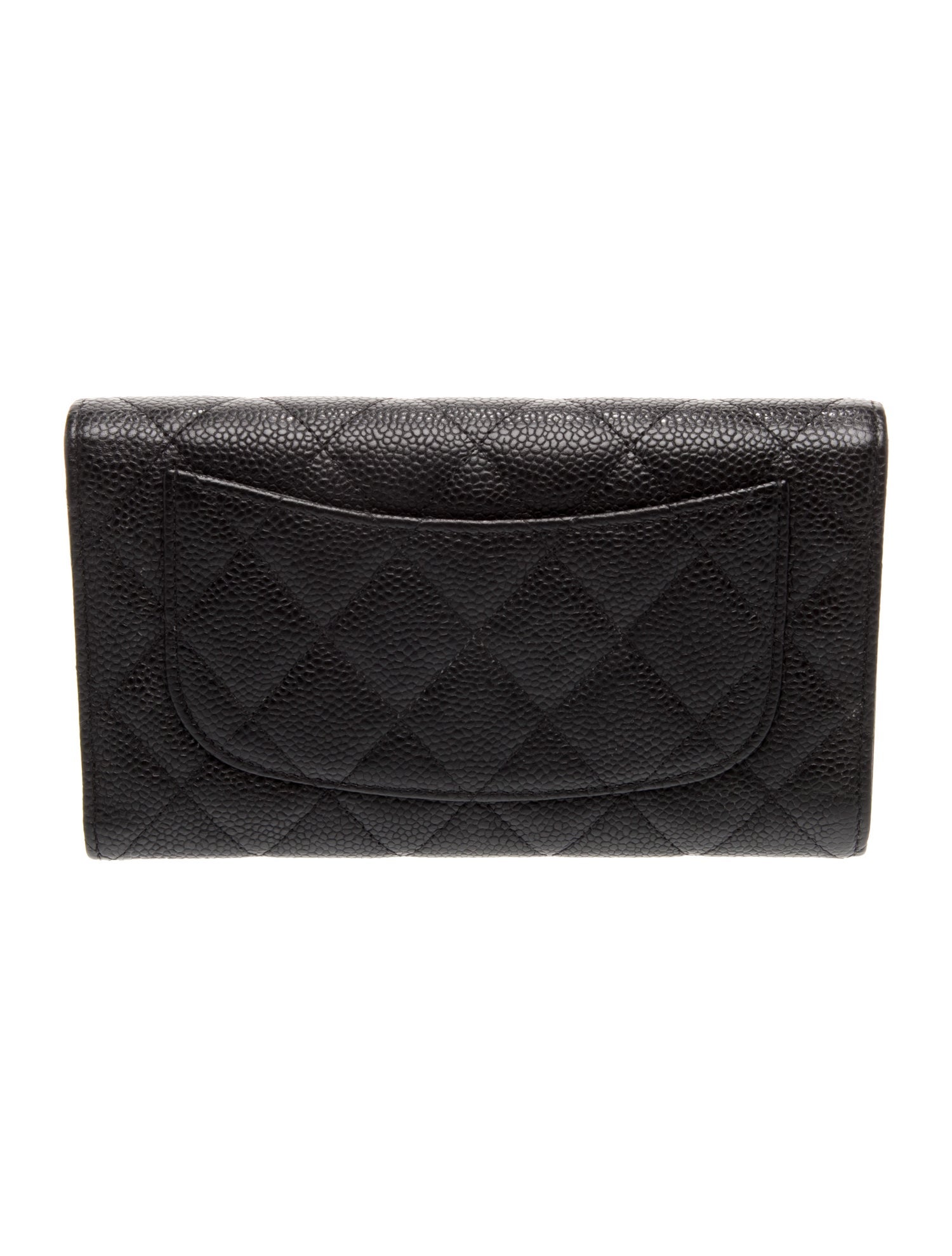 Chanel 2014 Interlocking CC Logo Trifold Wallet
