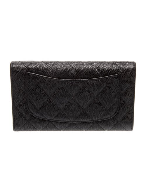 Chanel 2014 Interlocking CC Logo Trifold Wallet