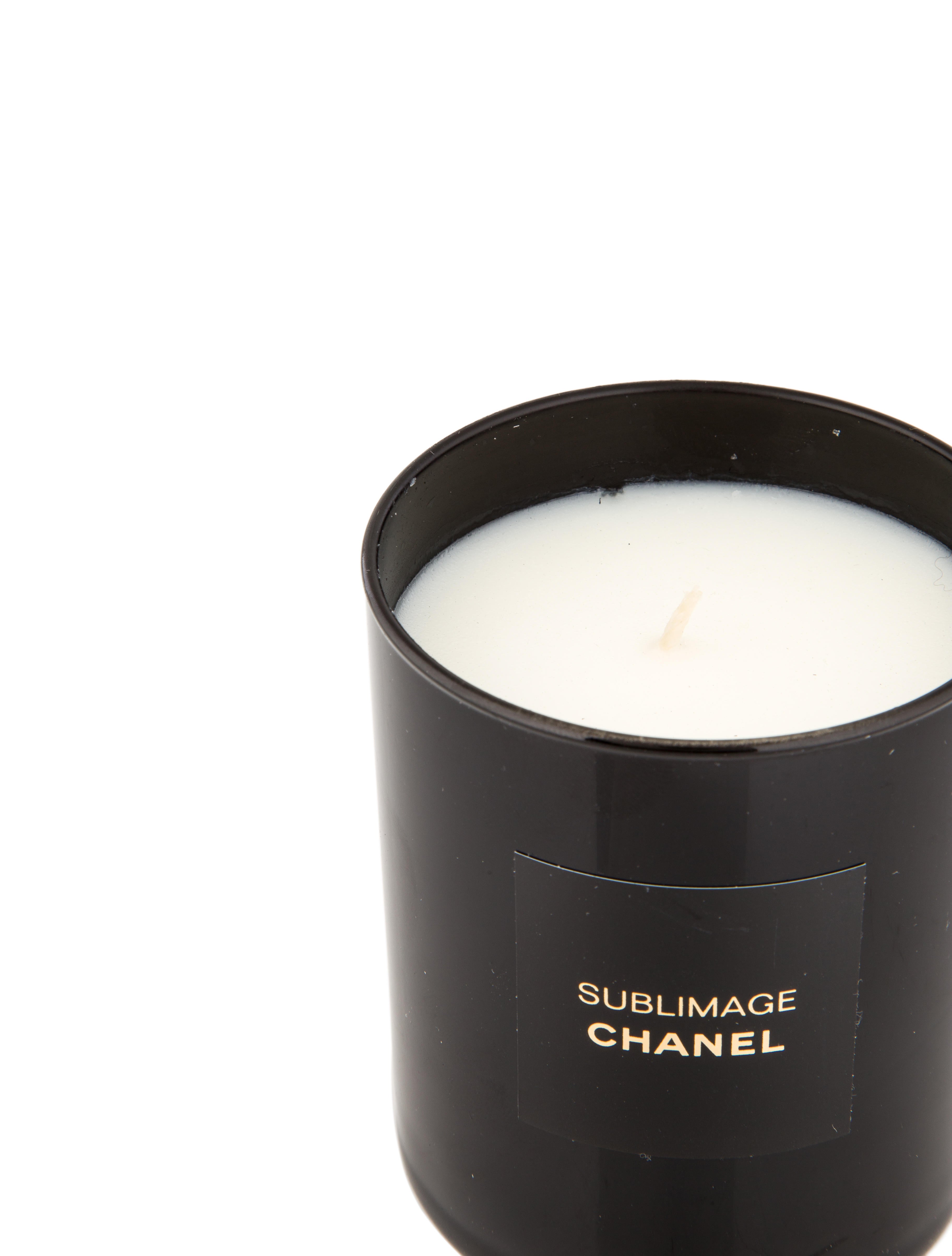 新品未使用、未開封品CHANEL SUBLIMAGE Chanel Sublimage Scented Candle - Black Decorative Accents, Decor